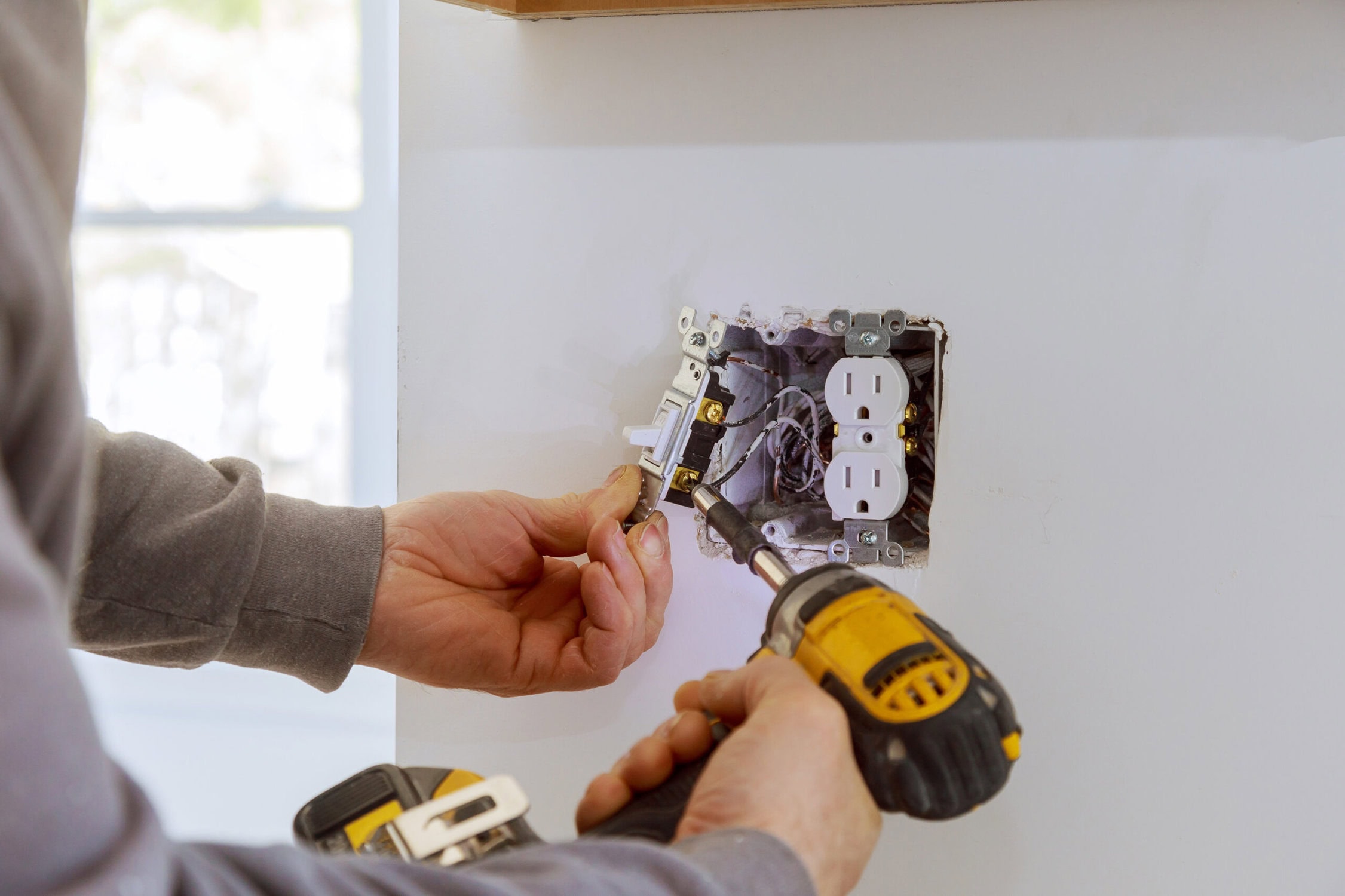 All Systems electrician handling facility maintenance on site