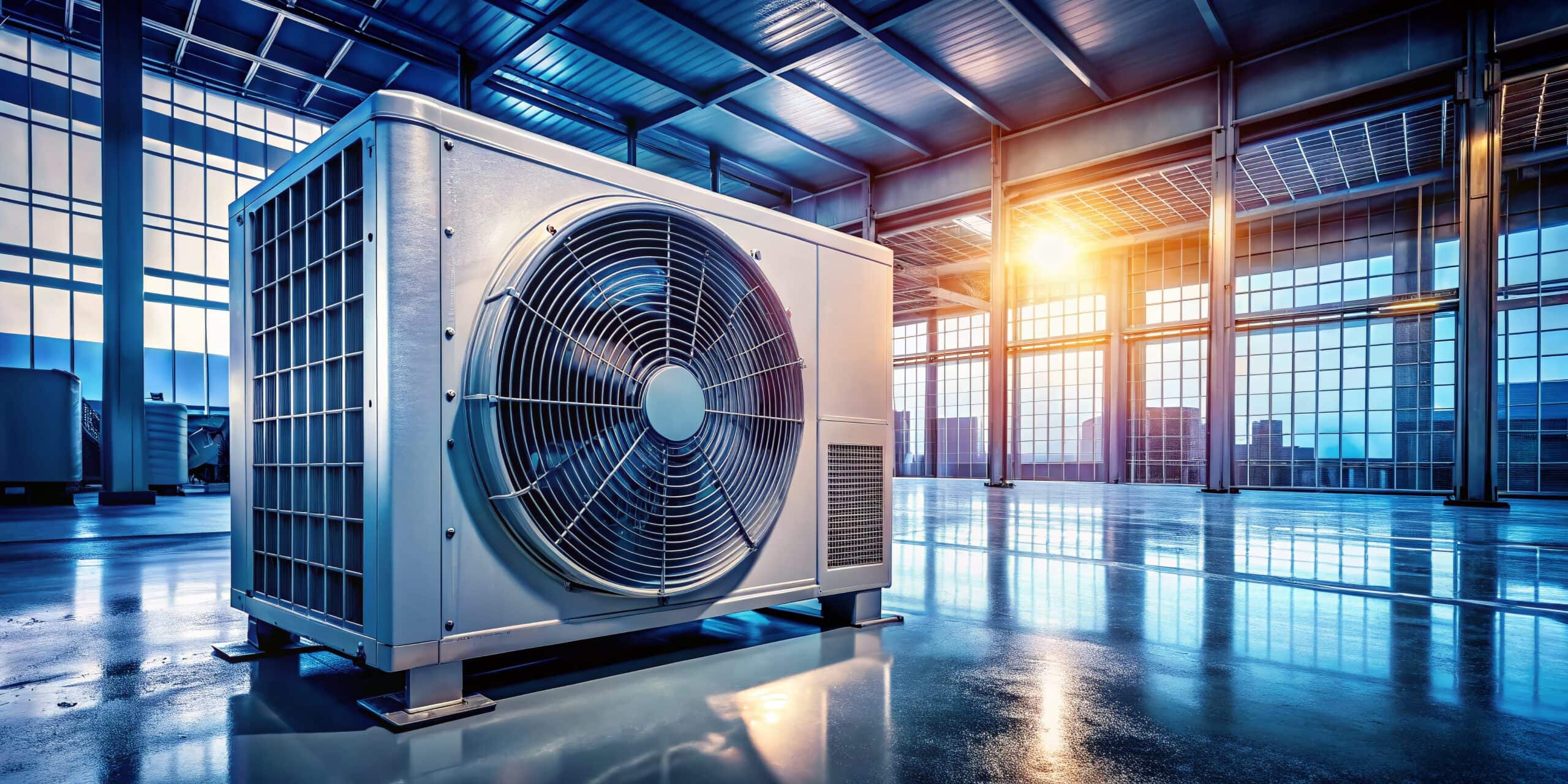 All Systems technician servicing rooftop HVAC equipment